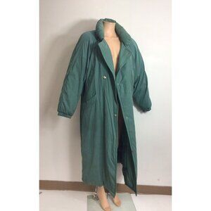 Utex Design Green Down Duvet Coat Jacket Womens 12
